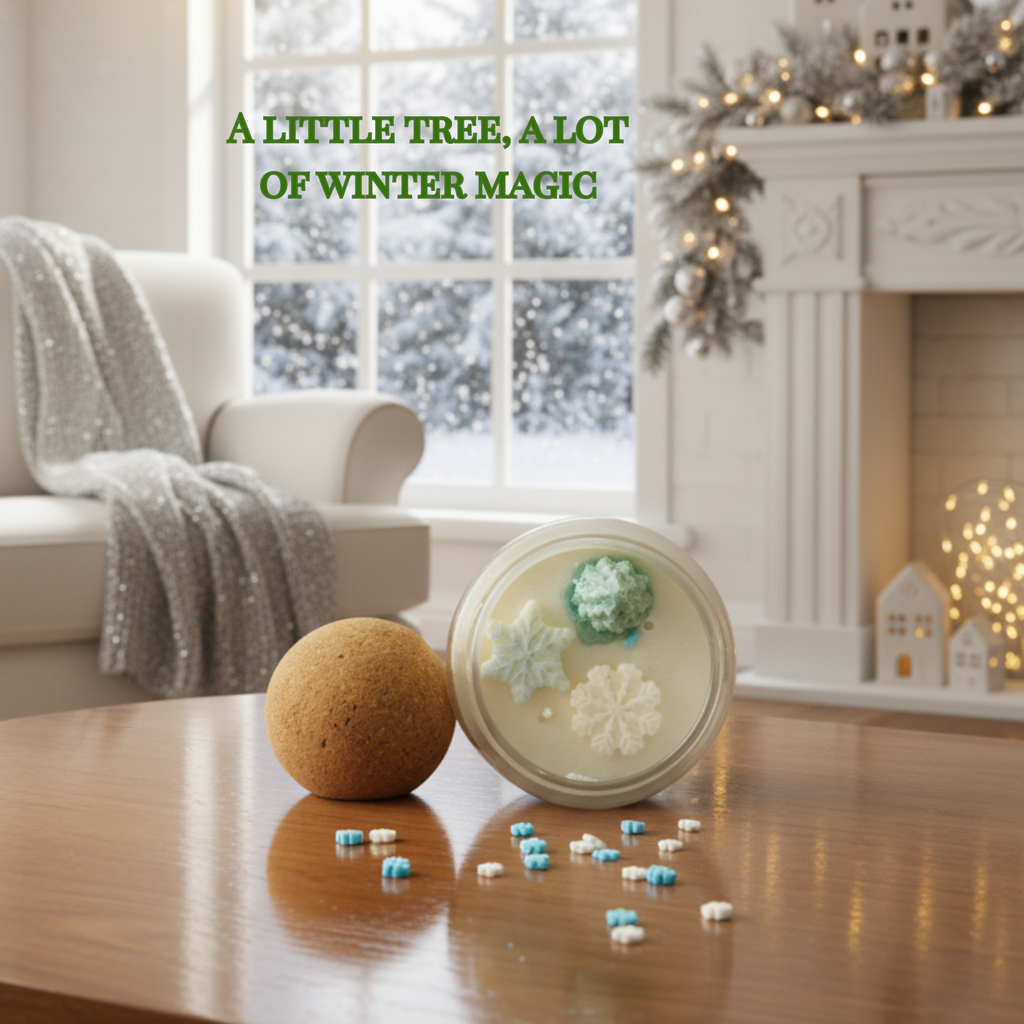 EVERGLOW Soy Candle – Lingonberry Spice | Limited Winter Edition