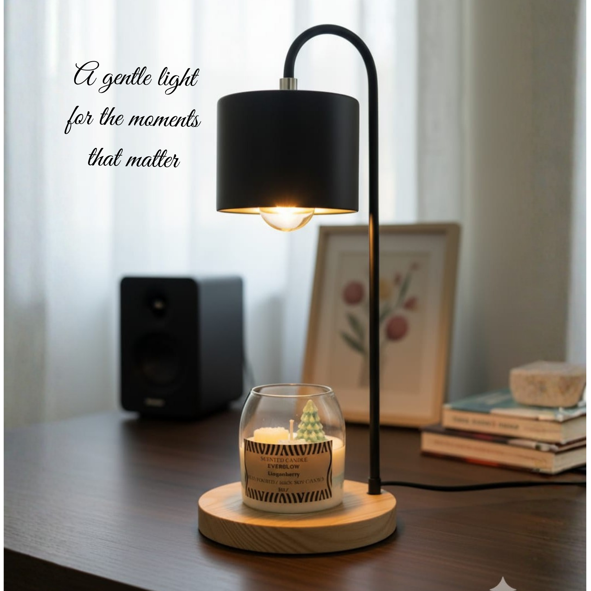 EVERGLOW Soy Candle – Lingonberry Spice | Limited Winter Edition