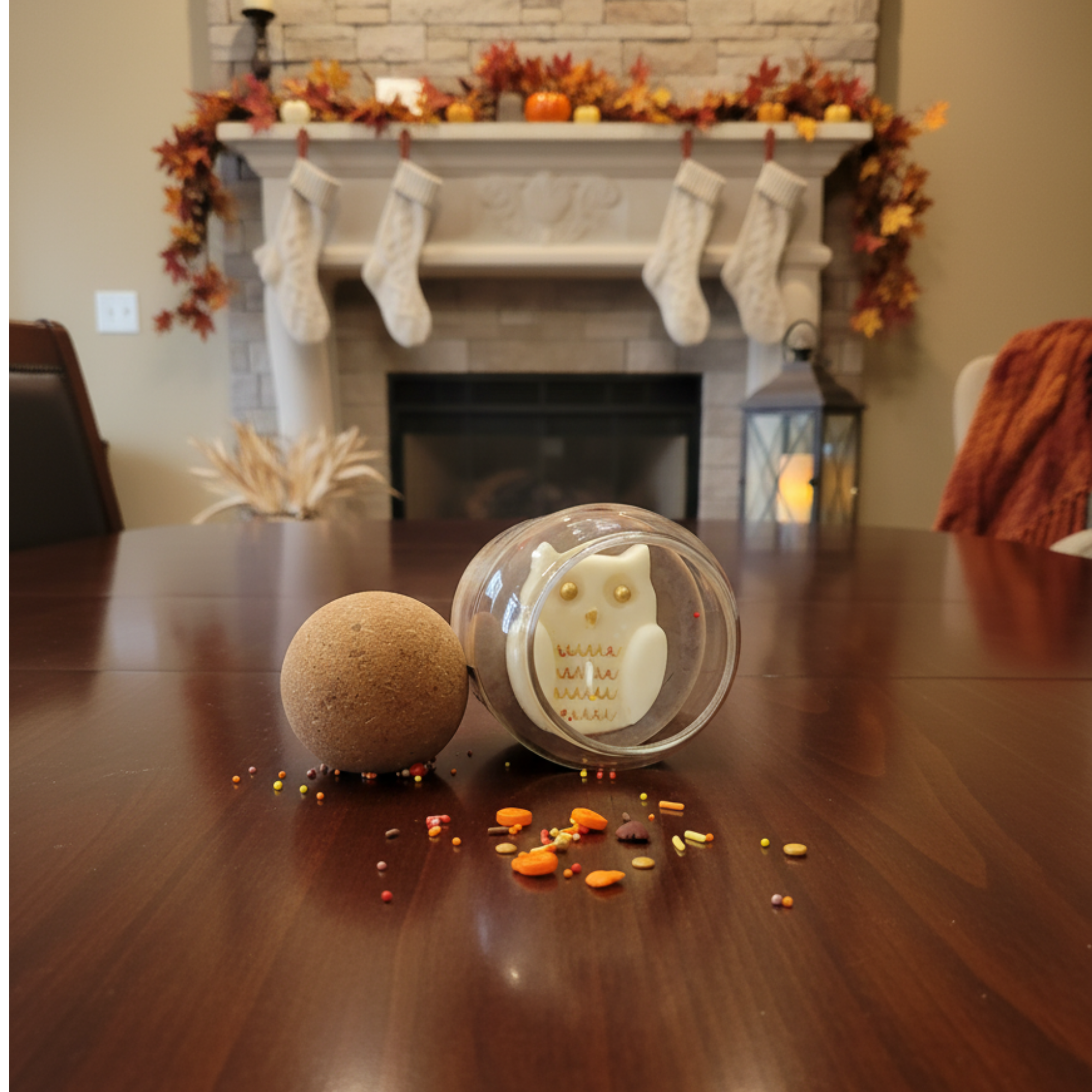 OWL-TUMM Soy Candle – Pumpkin Gingerbread | Limited Autumn Edition